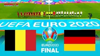 PES 2021 / БЕЛЬГИЯ - ГЕРМАНИЯ / ФИНАЛ УЕФА ЕВРО 2020 / Чемпионат Европы Финал