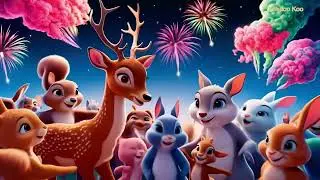 animal cartoon party | animal party rhyme | fun party video | Ai anima fun