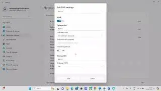 Как исправить проблему с незашифрованным DNS-сервером на ПК с Windows 11? #шорты #вирусный #обзор...
