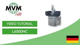 Video Tutorial LA500 NC - Tedesco