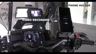 T MAX 560 DARK PETROL CAMERA RECORDER PHONE HOLDER