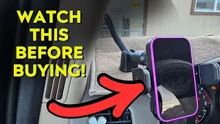 Wireless Car Charger,【7 Colored RGB Backlit】 Mosurr 15W Auto Clamping Phone Holders for Your car