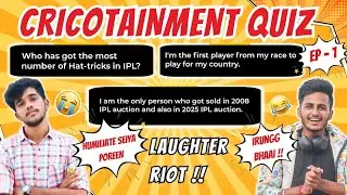 IPL Quiz Showdown | Episode 1 | Funniest Cricket Quiz Ever | Tamil | CRICOTAINMENT
