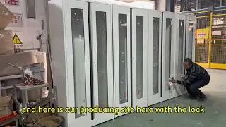 Laboratory equipment steel storage cabinet