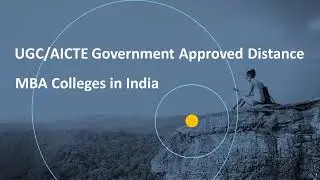 UGC AICTE Government Approved Distance MBA Colleges In India