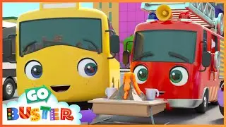 The Floor Is Lava! Science Experiment Gone Wrong | Go Buster - Bus cartoons & Kids stories