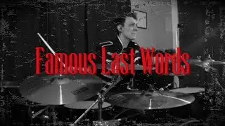 My Chemical Romance - Famous Last Words (Drum Cover) - Roy 