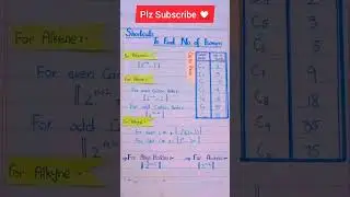 Trick To Find Isomers 📖 #shorts #youtubeshorts #tricks