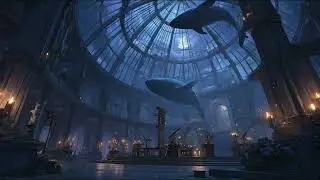 Cozy Fantasy ASMR Whispered Night Tale | The Observatory of Silent Whales