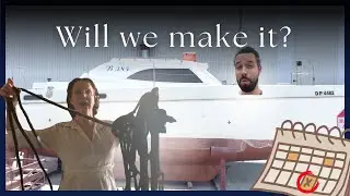 The RACE is on!! - final steps of our BOAT REFIT Ep. 11