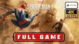 SPIDER-MAN 2 All Cutscenes (Full Game Movie) Part 1 - Opening Mission & Sandman Boss (4K 60FPS)