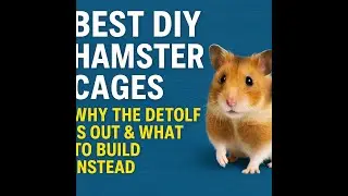Best DIY Hamster Cages 2025 | Why the Detolf Is Out & What to Build Instead