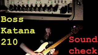 Boss Katana KT210 Soundcheck - Fender Precision Am Std