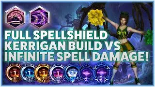 Kerrigan Ultralisk - FULL SPELLSHIELD KERRIGAN BUILD VS INFINITE SPELL DAMAGE! - B2GM Season 1 2025