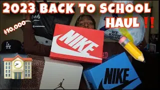 2023 BACK TO SCHOOL HAUL !! | TEEN BOY | Treey9x #viral