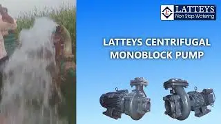 LATTEYS CENTRIFUGAL MONOBLOCK PUMP  LCM302N 3HP 1ST 100&times;100 #SPPERFORMANCE  (BIHAR)