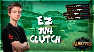 Device Жесткий Клатч 1v4 | SK Едут Домой | Лучшее С Dreamhack Marseille 2018