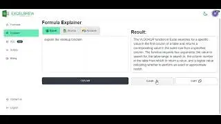 Explain Excel, Sheets and Airtable formula with AI  