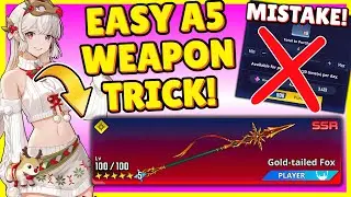 EVENT MISTAKE! EASY A5 WEAPON! MUST KNOW! PLEASE DONT WASTE ESSENCE! [Solo Leveling: Arise]