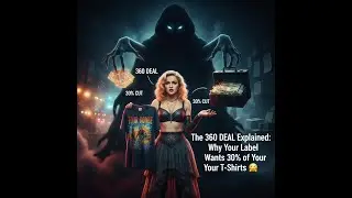 The 360 Deal Explained: Why Your Label Wants 30% of Your T-Shirts 🤯