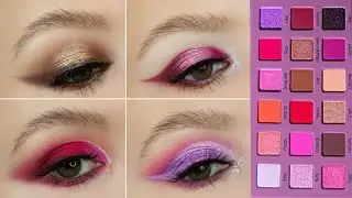 Smokey Glow & Midas Cosmetics Palette | 4 Looks & Review