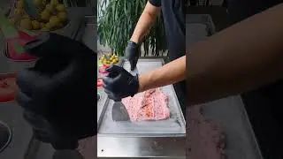Street Strawberry Ice Cream So Creamy And Sweet #shorts #icecream #satisfying