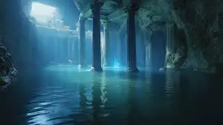 Hidden Mermaid Cave | Deep Sound Portal | Loopable 1 Hour Ambience