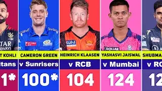 IPL 2023 All Centuries List