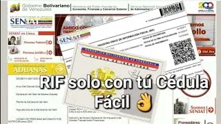 Cómo recuperar y actualizar RIF solo con la cédula