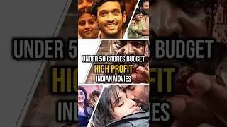 Under 50 Crores Budget High Profit Indian Movies 🔥 #shorts