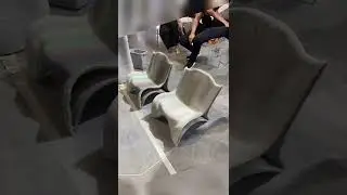 3D Printed Concrete Chair