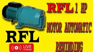 RFL 1 HP 1/1 Delivery Single Phase Motor Winding A to Z