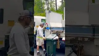 Mini Garbage Truck &ldquo;M2&rdquo; #garbage #recycling #garbagecollector #shorts