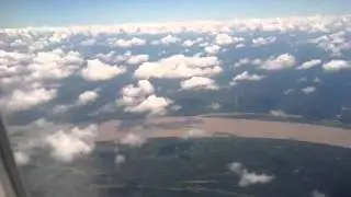 Amazon River. Confluence of the Ucayali and  Marian river