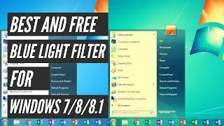 HOW TO USE NIGHT LIGHT IN WINDOWS 7 | BEST BLUE LIGHT FILTER FOR WINDOWS 7 | REDUCE BLUE LIGHT WIN 7