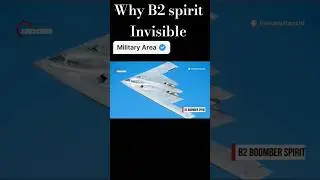 Why the B-2 Bomber Is Almost Invisible 😱 | Stealth Explained B2 bomber
