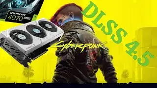 DLSS 4.5  Super Resolution - Bemutat&aacute;s - Cyberpunk 2077 - RTX 4070 Super