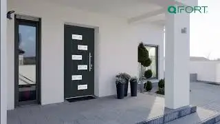QFORT | Uși de Intrare din PVC Gama Modern