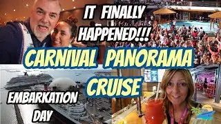 THE LAST EMBARKATION BEFORE THE SHUTDOWN | CARNIVAL PANORAMA