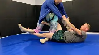 De La Riva to Deep DLR Trip - Grappling Dummy Drills