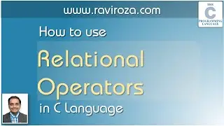 How to use Relational Operators in C Language (Gujarati)
