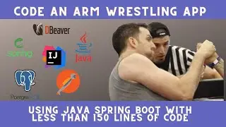 Code An Arm Wrestling App Using Java Spring Boot with Less than 150 Lines of Code