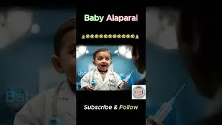Baby Doctor's Hilarious Surgery! 😂 Tamil Baby Comedy | Baby Alaparai Shorts