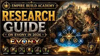 👉 Evony Research Guide for Beginners (Do THIS First!)
