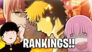 THE TRUE 2022 FALL ANIME SEASON RANKINGS!!