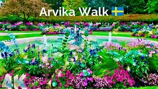 Arvika Walk 🇸🇪 | City, Park & Lakeside | 4K Summer Walking Tour 