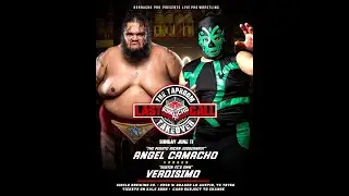 Angel Camacho vs Verdisimo w/ CJC as guest referee (FULL MATCH) - Borracho Pro: Last Call
