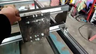 PLAZMA CUTTER/CNC/BUDOWA/MASZYNA/PART# 1/PLASMA CNC/