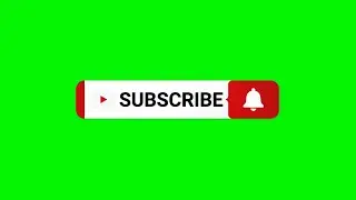 Green Screen | Free Footage Download | Animated Action to Subscribe – Notification Bell