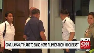 Government lays out plans to bring home Filipinos from Middle East